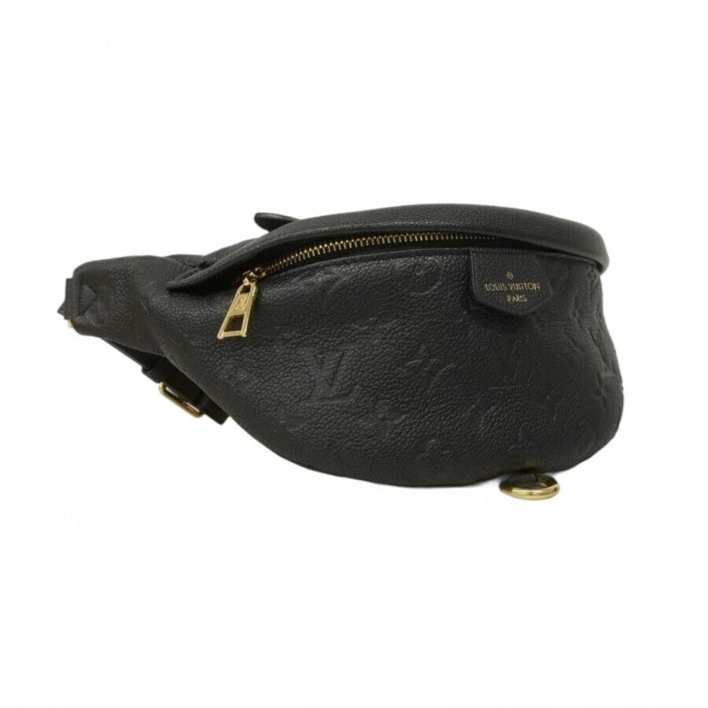 Louis Vuitton Empreinte Bumbag Noir Monogram Waist Bag (Authentic) M44812